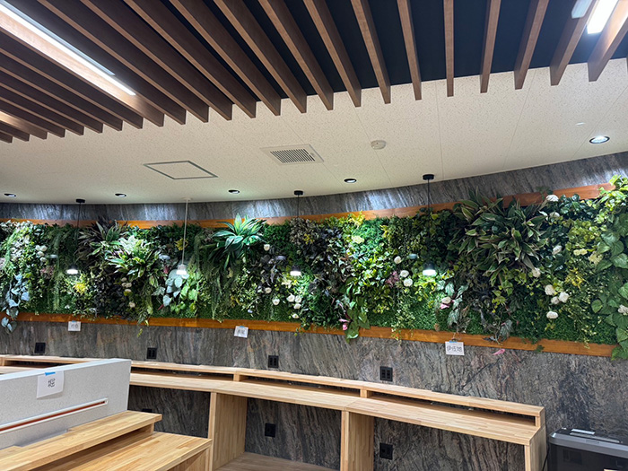 フェイクグリーン事例オフィス